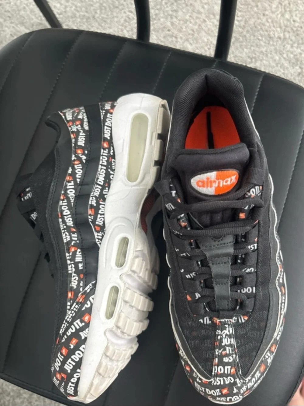 Nike Air Max 95 SE JDI Just Do It Pack 30th Anniversary AV6246-001 Men's Sz 7.5
